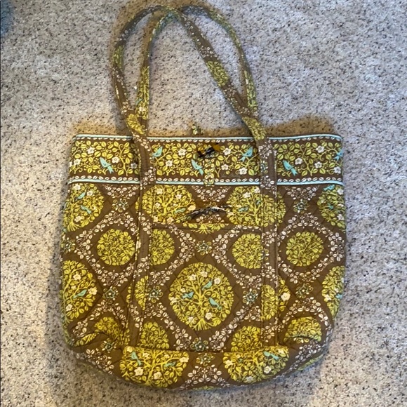 Vera Bradley Tote Bag (Birds Pattern) - Picture 1 of 5